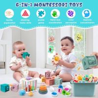 Нов Комплект Играчки за Бебета Montessori - 28 Части, Идеален Подарък, снимка 3 - Образователни игри - 45741360