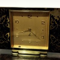 Стар механичен будилник, настолен часовник, снимка 6 - Антикварни и старинни предмети - 45149285