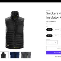 Snickers Work Vest размер XL работен елек W4-132, снимка 2 - Други - 45439708