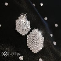 КОМПЛЕКТ ARINA / Цвят: Златисто, сребристо / Луксозен дамски комплект бижута с кристали от 3 части –, снимка 11 - Бижутерийни комплекти - 45791352