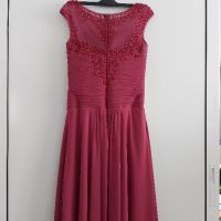 Официална рокля в бордо, снимка 12 - Рокли - 45444975