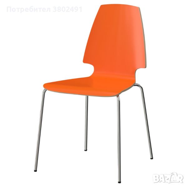 4 столове  Ikea Vilmar, снимка 1