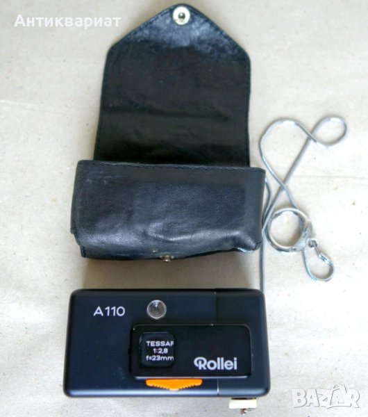 Миниатюрен фотоапарат с лента Rollei A110 / Германия , снимка 1
