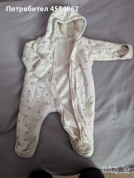 Зимен космонавт за бебе  HM 6-9 месеца, снимка 1