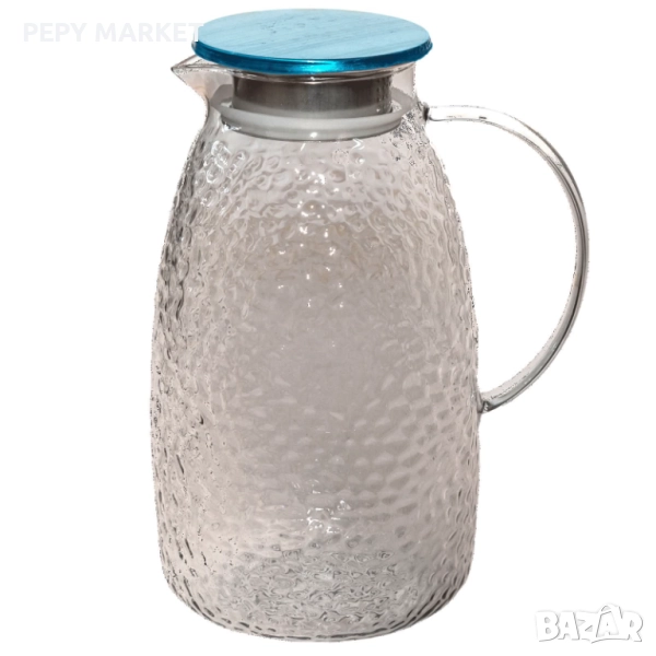 Кана за топли напитки Кана за топли напитки, чай, сок, вода и други. Релефна повърхност и елегантен , снимка 1