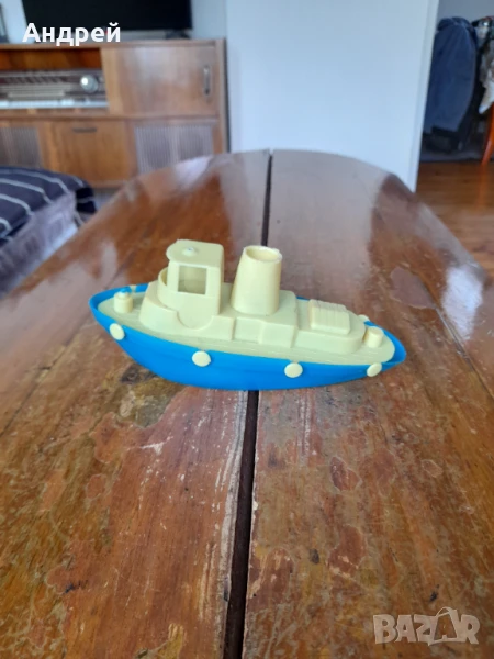 Стара играчка кораб,корабче #4, снимка 1