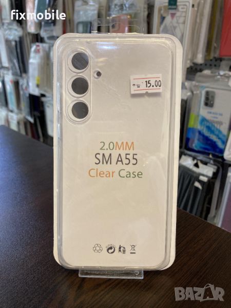Samsung Galaxy A55 5G Прозрачен силиконов кейс/гръб, снимка 1