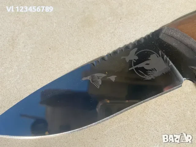 Ръчно направен ловен нож 145х255 -Турция, снимка 1