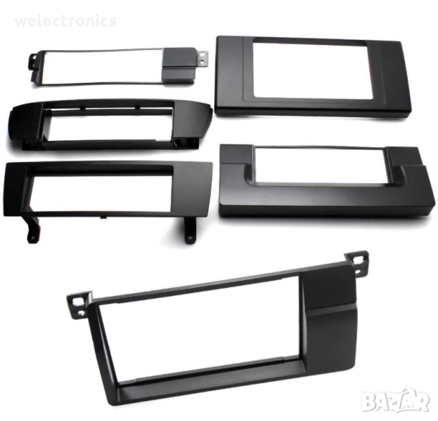 Рамка за автомобилно радио и мултимедия BMW, снимка 1
