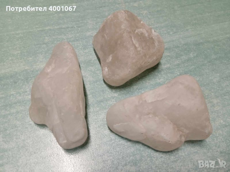 3 бели камъка от Тунис, снимка 1