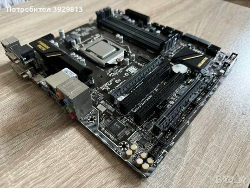 Продавам Дънна платка Gigabyte GA-B150M-D3H, Ultra Durable, снимка 1