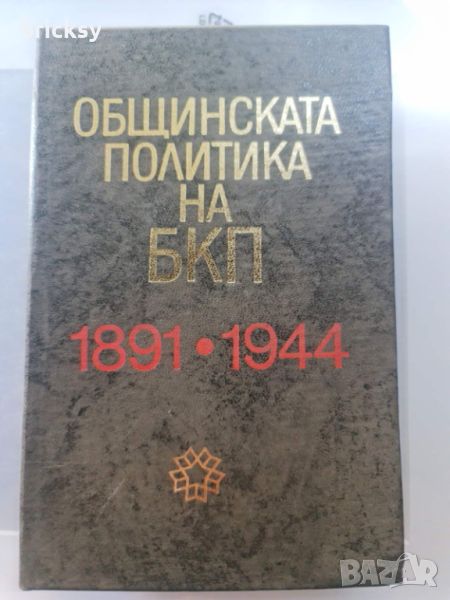 Общинска политика на БКП 1891-1944, снимка 1