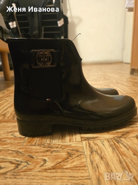 Tommy Hilfiger дамски гумени ботуши 38, снимка 1