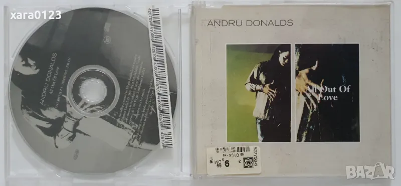 Andru Donalds – All Out Of Love, Maxi-Single , снимка 1