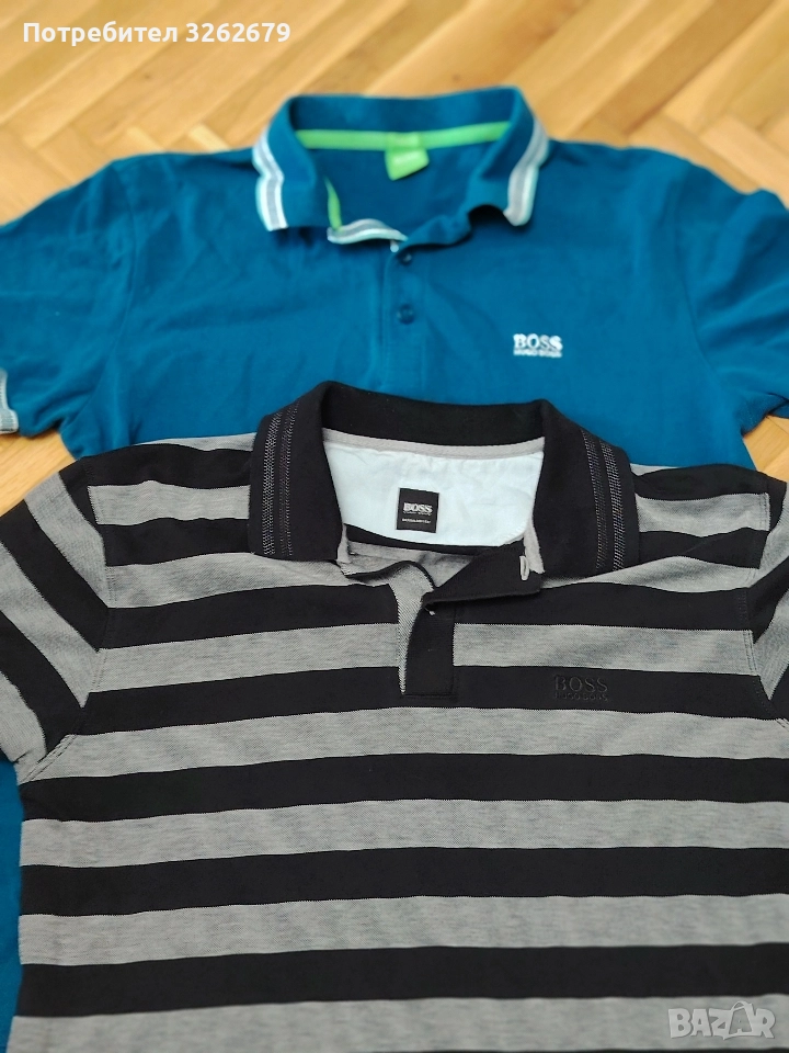 Hugo Boss 2 броя оригинални тениски размер М общо 35лв , снимка 1