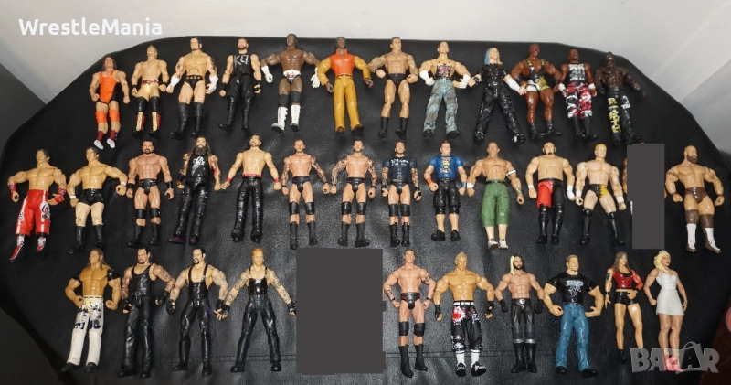 35 Кеч Фигури Lita/Lana/Test/D-Von Dudley/Samoa Joe/The Undertaker/Shane Douglas/The Miz/Seth Rollin, снимка 1