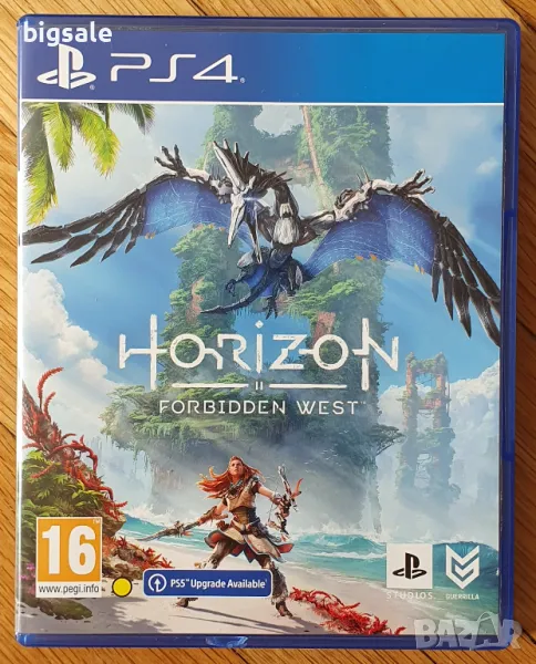 Два диска с Horizon Forbidden West PS4 Playstation 4 Плейстейшън 5 PS5, снимка 1