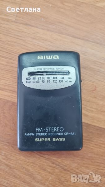 FM/AM джобно радио Aiwa CR-A41, снимка 1