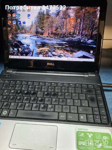 лаптоп DELL INSPIRON 11z Intel U4100, 4GB, SSD 128GB SATA, 11.6", снимка 1