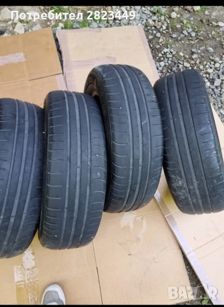 50лв 4 бр hankook kinergy 185 65 14 гуми, снимка 1