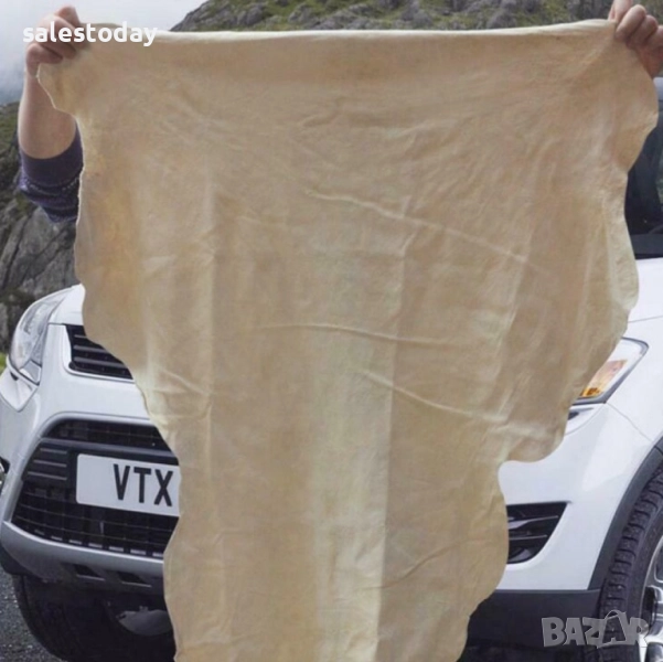 Гюдерия за подсушаване от естествена кожа, Неправилна форма, 9,3 дм2, снимка 1