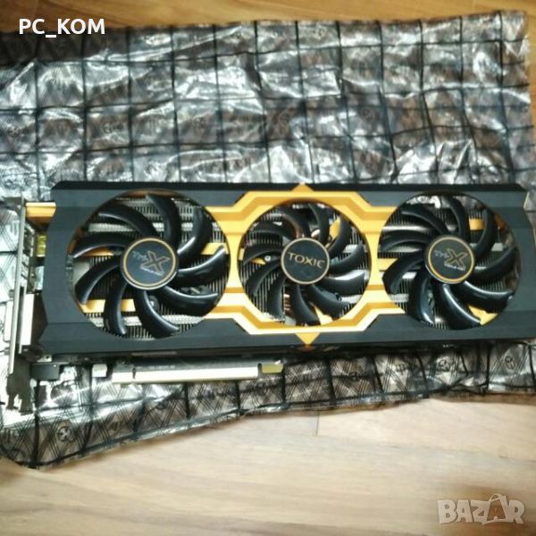 Продавам видео карта sapphire r9 280x toxic 3gb, снимка 1