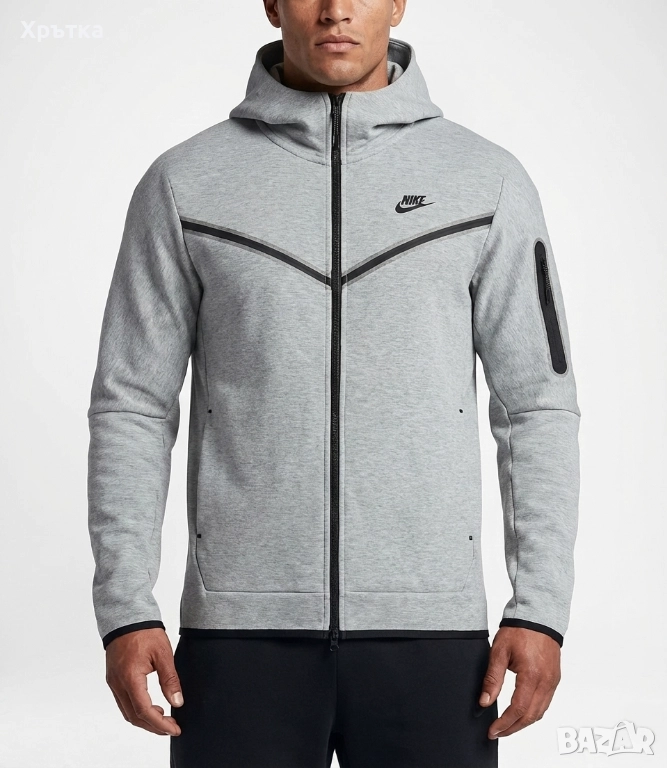 Nike Tech Fleece Windrunner - Оригинално мъжко горнище размер M, снимка 1