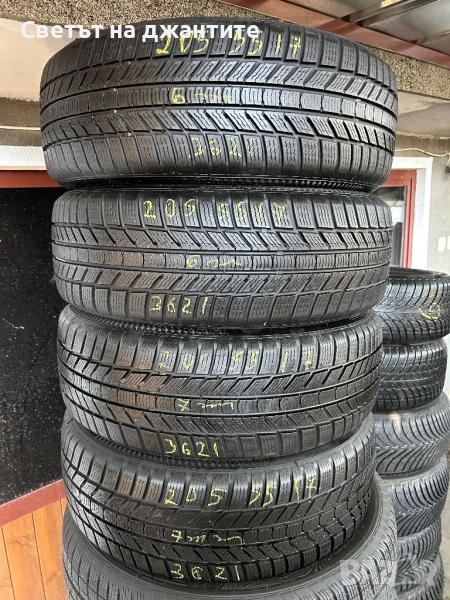 Зимни Гуми 205/55/17 Continental 4 броя, снимка 1
