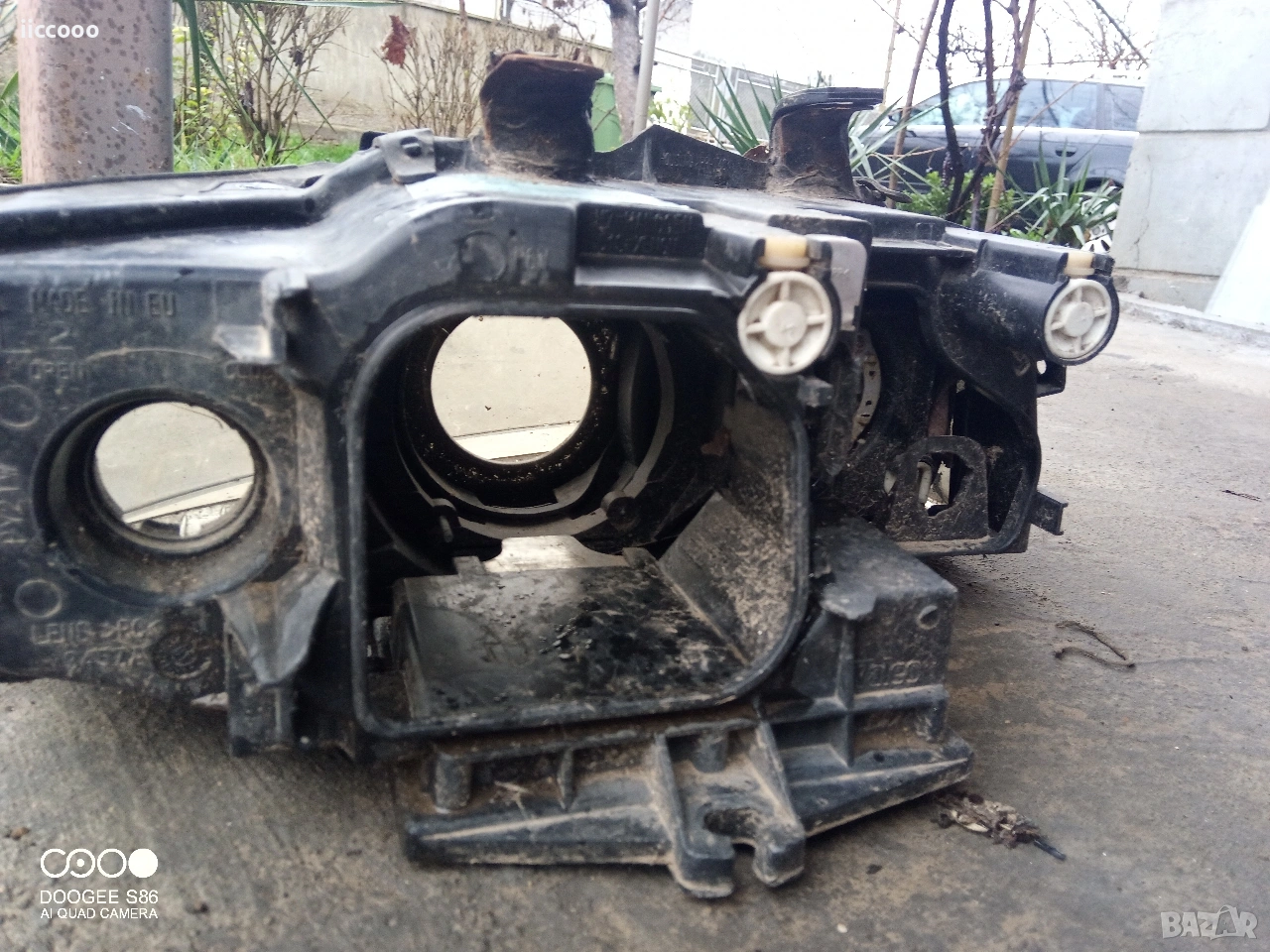 Ляв Фар за Audi a4 b6, снимка 1