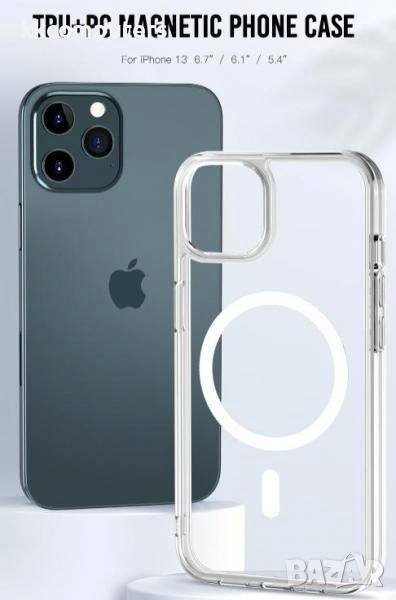 Калъф XO-K13B MagSafe силикон /Прозрачен/ за iPhone 15 Pro Max 6.7 + Протектор Баркод : 3133322, снимка 1