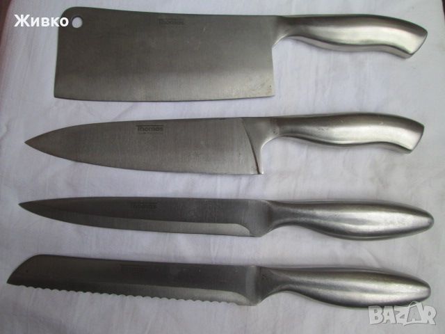 Thomas rosenthal group сатър и три ножа., снимка 1