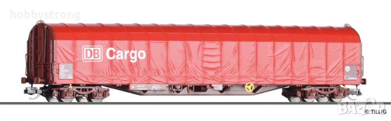 Вагон с брезентов покрив Rils 652 DB Cargo TT 1:120 Tillig 15751, снимка 1