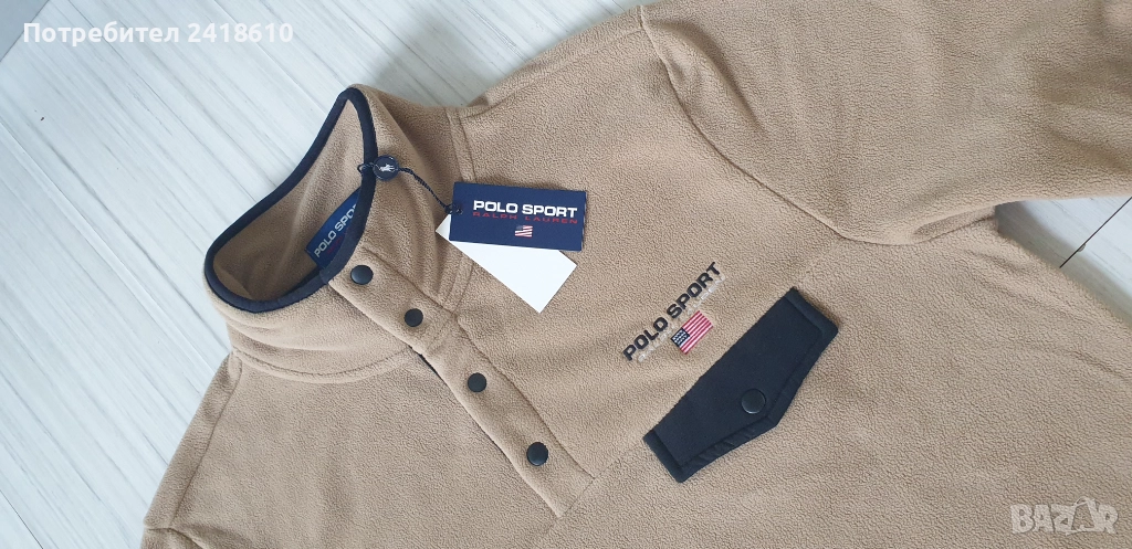 POLO Ralph Lauren Sport Mens Size L НОВО! ОРИГИНАЛ! Горнище - Полар. , снимка 1