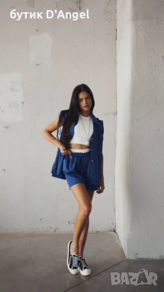 Сет bleu foncé, снимка 1