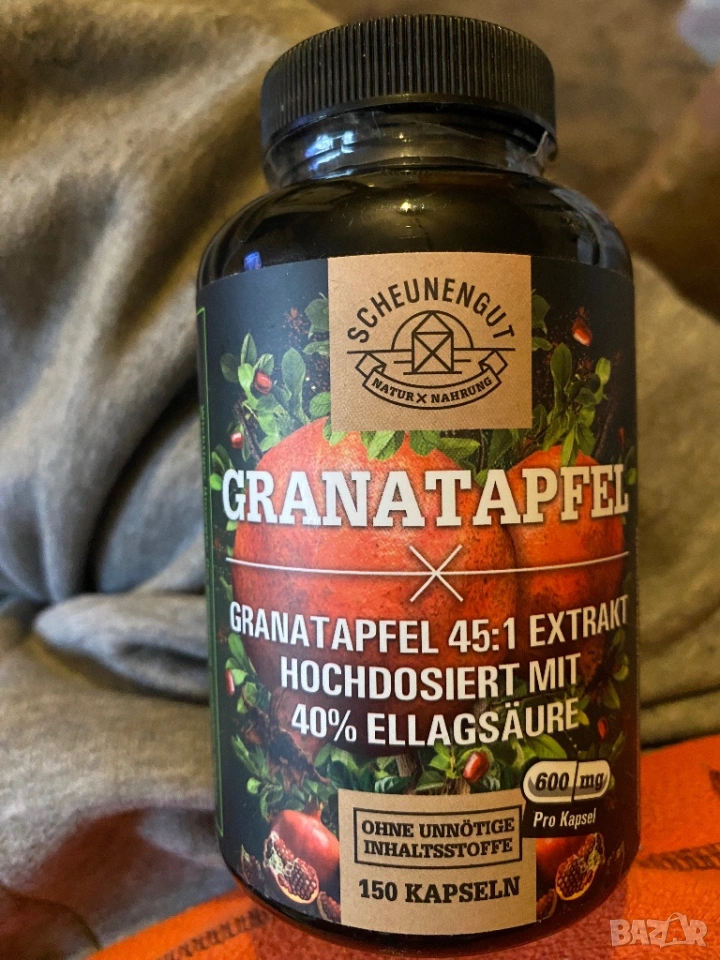 Хранителна добавка Нар 600мг, снимка 1