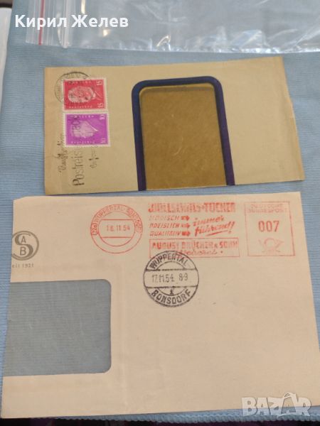 Два стари пощенски пликове с марки и печати Германия за КОЛЕКЦИЯ ДЕКОРАЦИЯ 45920, снимка 1