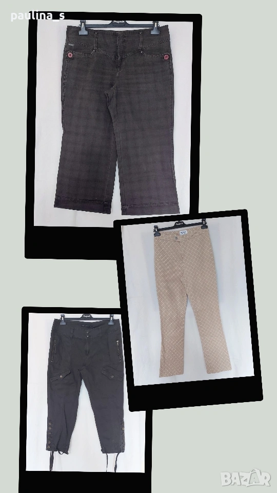 Три различни броя / Дамски маркови дънкови бермуди "Steps" и "Esprit" , снимка 1