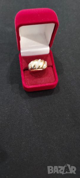 Златен пръстен 2.77гр.14кар., снимка 1