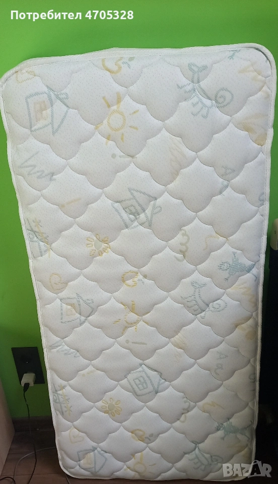 матрак за детска кошара като нов, снимка 1