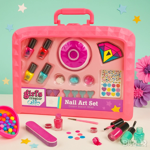 Детски преносим комплект за нокти – 5+ години, снимка 1