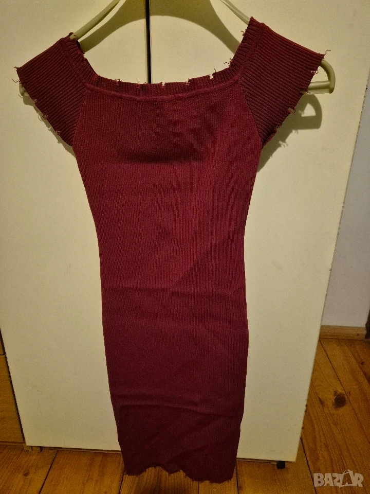 фръци червена рокля Радис, снимка 1