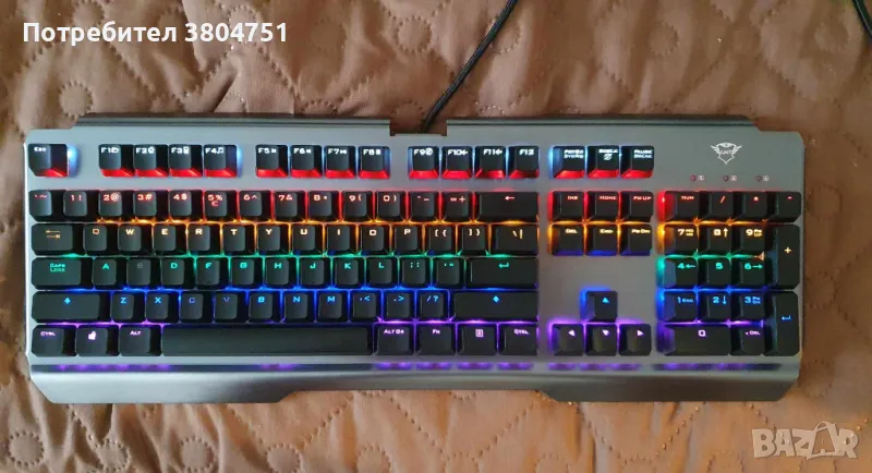 Trust GXT 877 Scarr Mechanical Gaming Keyboard, снимка 1