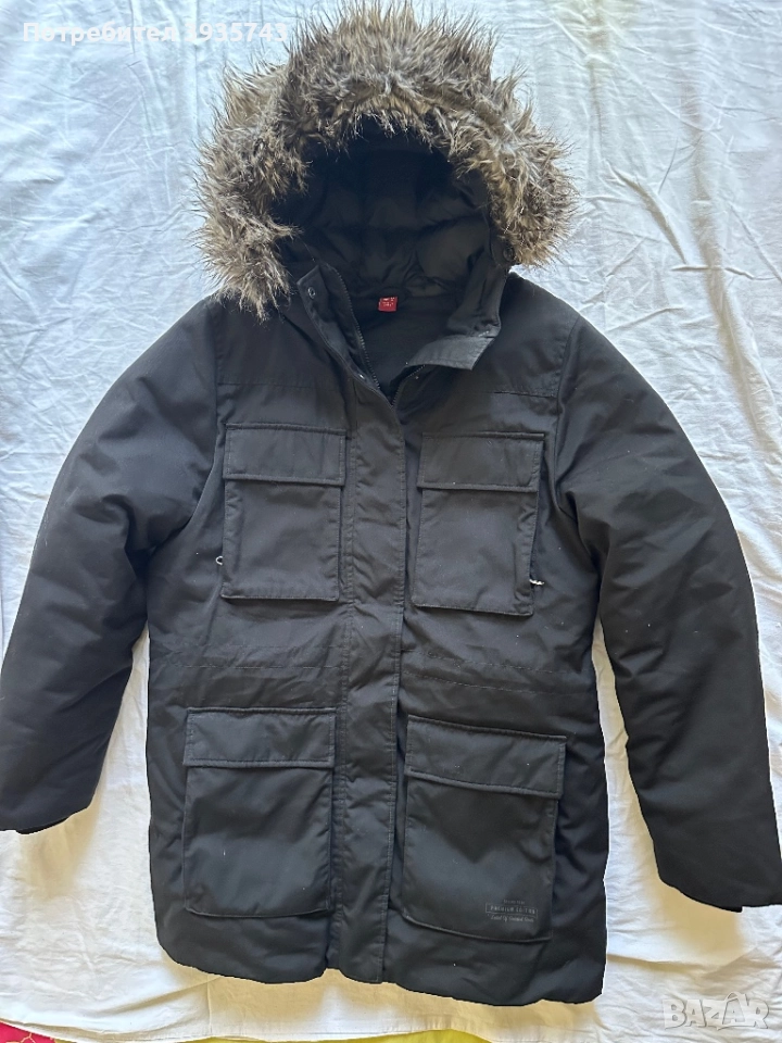 H & M пухенка яке парка , снимка 1