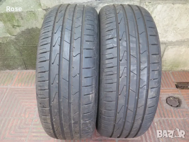 Летни гуми HANKOOK 205/55/17/-4бр,като нови , снимка 1