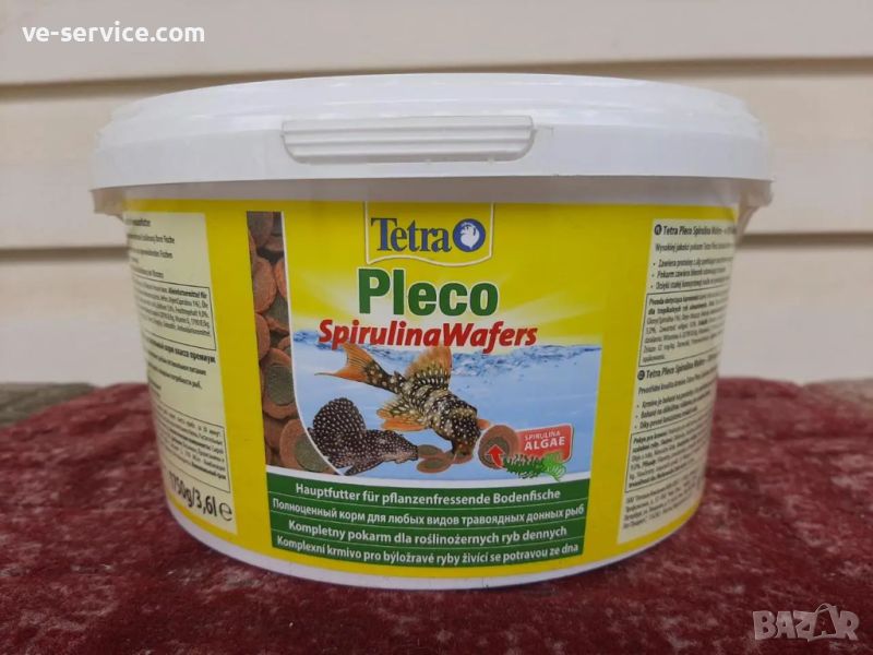 Tetra Pleco Spirulina и TETRA Wafer Mix / микс храна за дънни риби, снимка 1