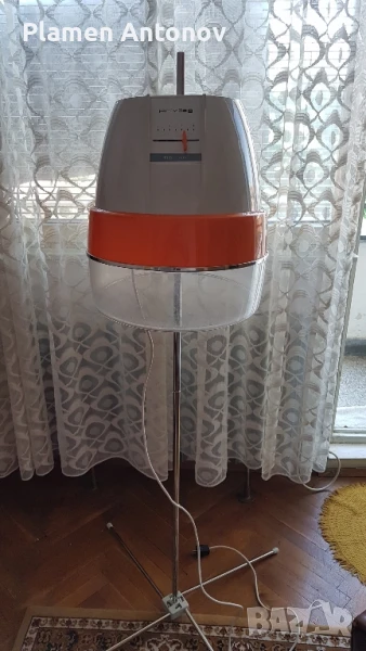 Запазен немски сешуар с каска, снимка 1