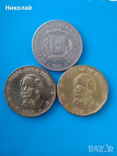 Лот монети от Доминикана, снимка 1