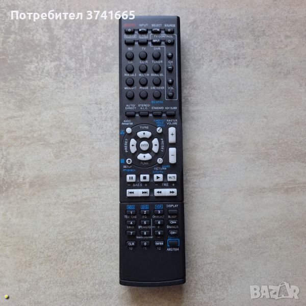 Дистанционно за ресивър Pioneer AXD7534, снимка 1