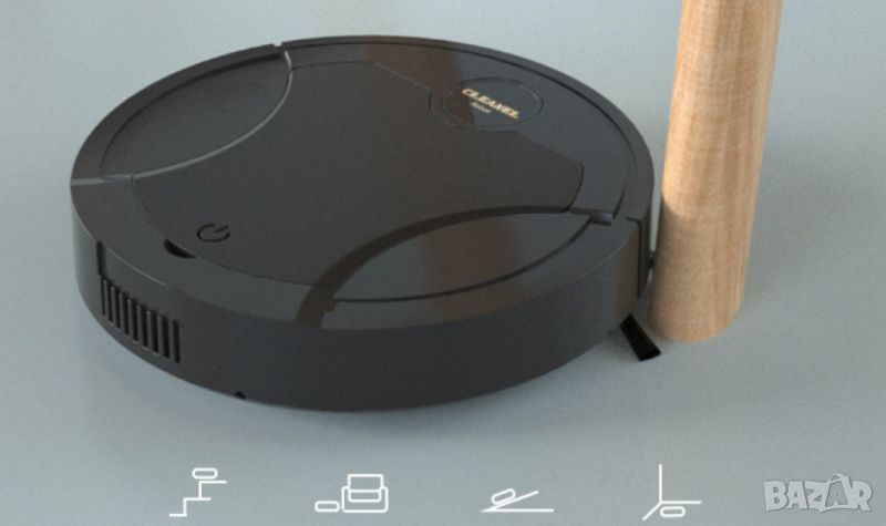 Иновативна интелигентна прахосмукачка-робот за перфектно почистване в дома и офиса Cleaner K250, снимка 1