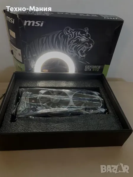 НОВА Msi GeForce GTX 970 Геймърска Видеокарта, снимка 1